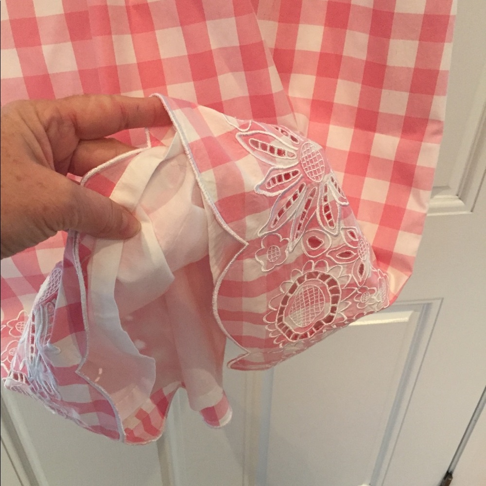 LILLY PULITZER- Pink/WhiteGingham -10 ! Firm price